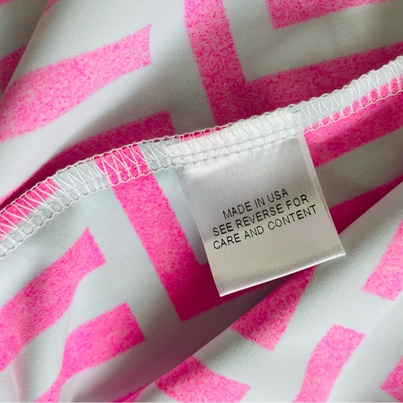 Britt Ryan Shift 3/4 Sleeve Dress Geometric Print - Picture 7 of 8